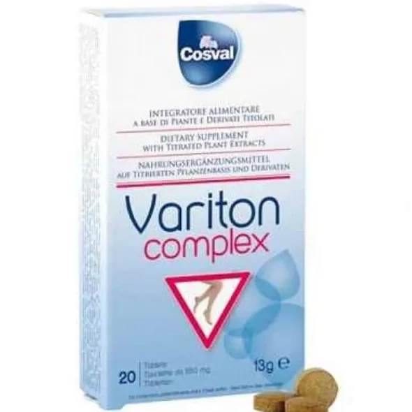 VARITON COMPLEX 20 TAVOLETTE 650 MG