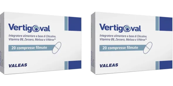 VERTIGOVAL 20 COMPRESSE Pack da 2
