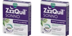VICKS ZZZQUIL SONNO TUTTA LA NOTTE 28 COMPRESSE Pack da 2