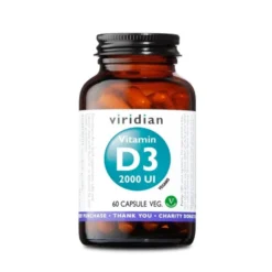 VIRIDIAN VITAMIN D3 2000IU 60CPS