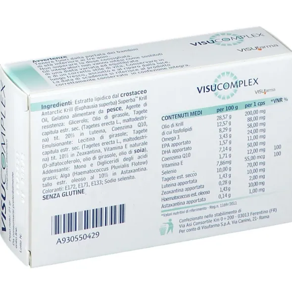 VISUCOMPLEX 30 CAPSULE