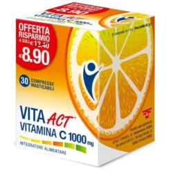 VITA ACT VITAMINA C 1000MG 30 COMPRESSE MASTICABILI