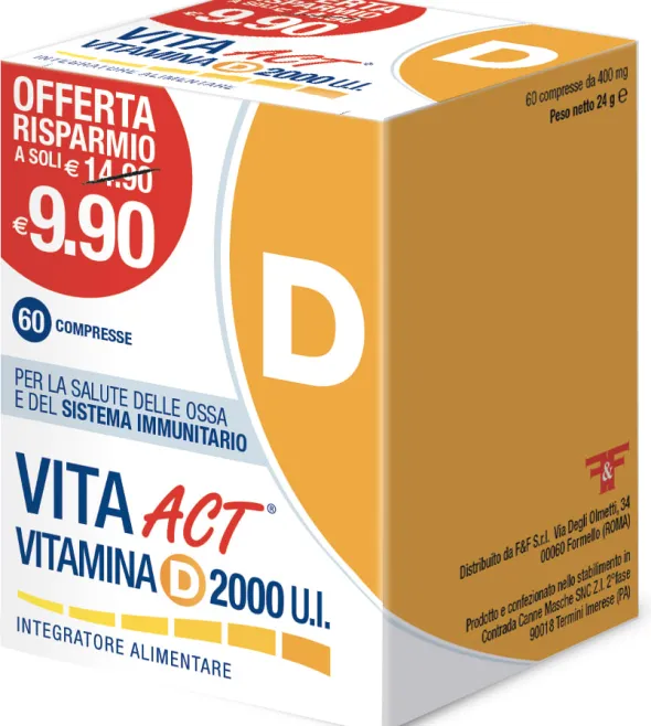 VITA ACT VITAMINA D 2000UI 60 COMPRESSE
