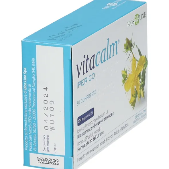 VITACALM IPERICO 30 COMPRESSE
