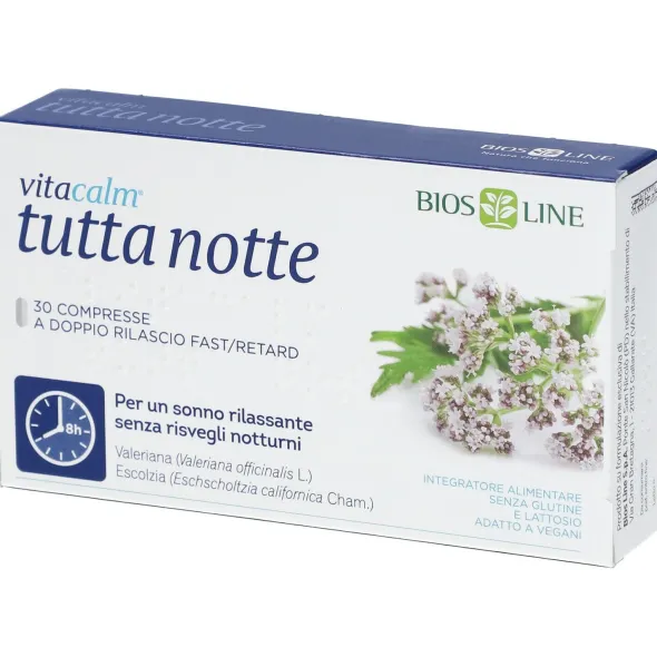VITACALM TUTTA NOTTE FAST/RETARD 30 COMPRESSE