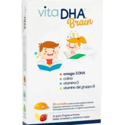 VITADHA BRAIN 30 MORBIDINE AL GUSTO FRAGOLA E LIMONE