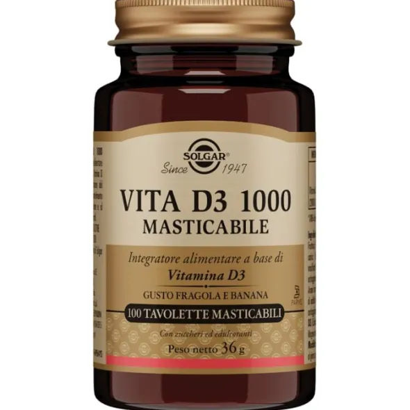 VITA D3 1000 100 TAVOLETTE MASTICABILI