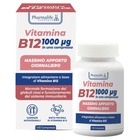 VITAMINA B12 100 COMPRESSE VITACURVEG