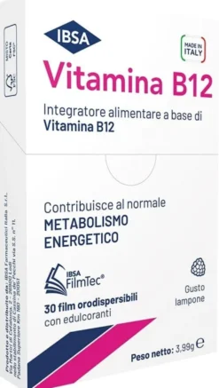 VITAMINA B12 IBSA 30 FILM ORALI