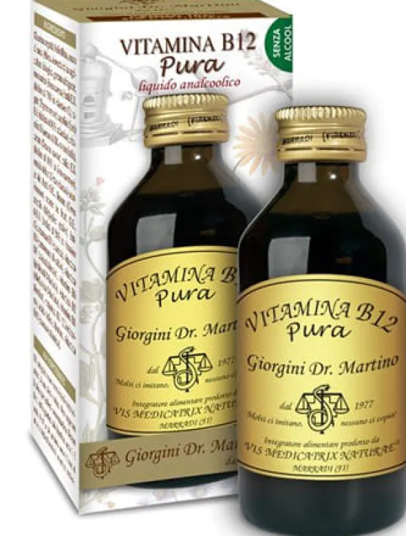 VITAMINA B12 PURA 100 ML LIQUIDO ANALCOLICO