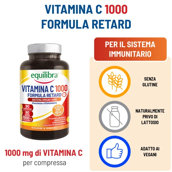 VITAMINA C 1000 90 COMPRESSE