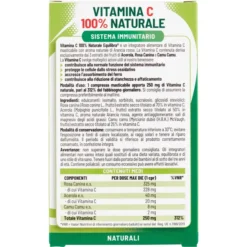 VITAMINA C 100% NATURALE 30 COMPRESSE