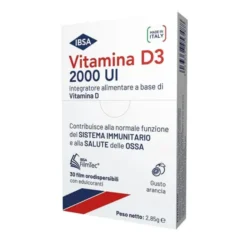 VITAMINA D3 IBSA 2000 UI 30 FILM ORODISPERSIBILI