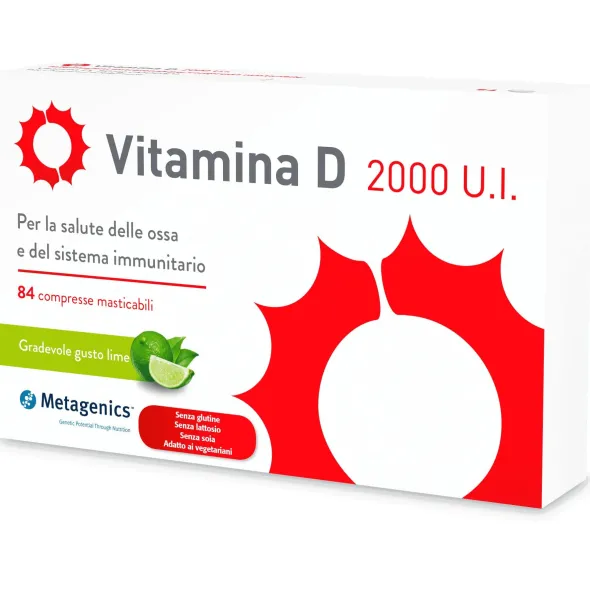VITAMINA D 2000 UI 84 COMPRESSE