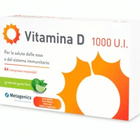 VITAMINA D 1000 UI 84 COMPRESSE MASTICABILI