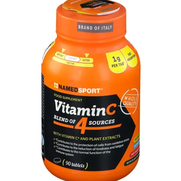 VITAMIN C 4 NATURAL BLEND 90 COMPRESSE
