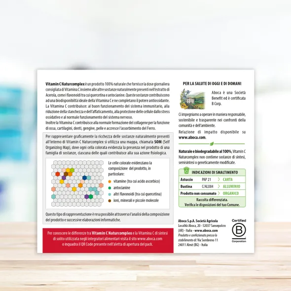 VITAMIN C NATURCOMPLEX 20 BUSTINE