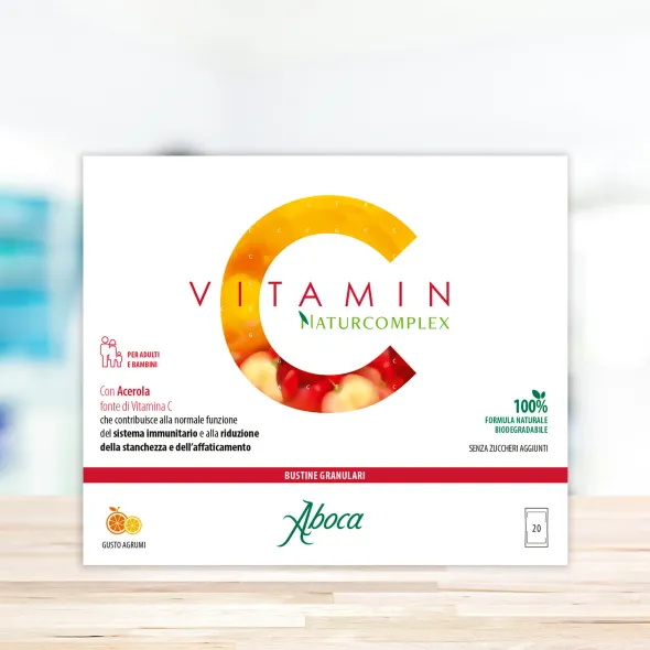 VITAMIN C NATURCOMPLEX 20 BUSTINE