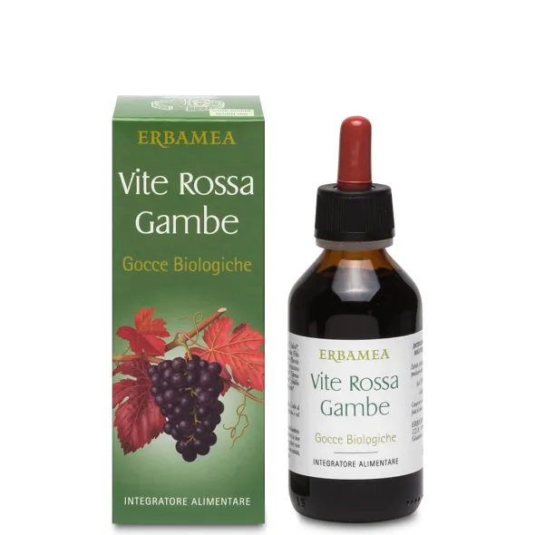 VITE ROSSA GAMBE GOCCE BIOLOGICHE 100 ML