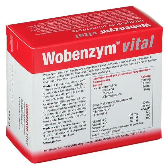 WOBENZYM VITAL 120 COMPRESSE 55,2 G
