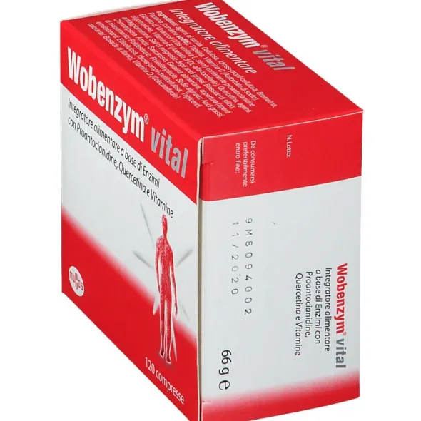 WOBENZYM VITAL 120 COMPRESSE 55,2 G