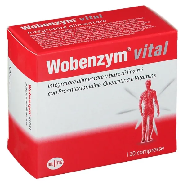 WOBENZYM VITAL 120 COMPRESSE 55,2 G