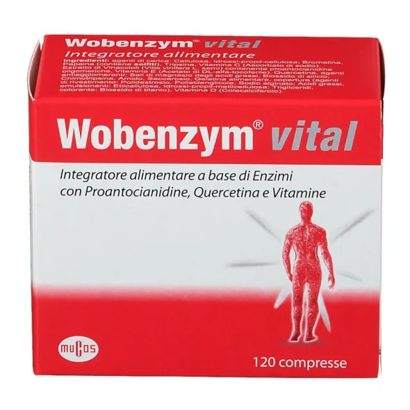 WOBENZYM VITAL 120 COMPRESSE 55,2 G
