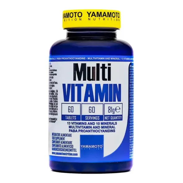 YAMAMOTO NUTRITION MULTI VITAMIN 60 COMPRESSE