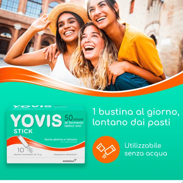 YOVIS STICK 10 BUSTINE DA 1,5 G