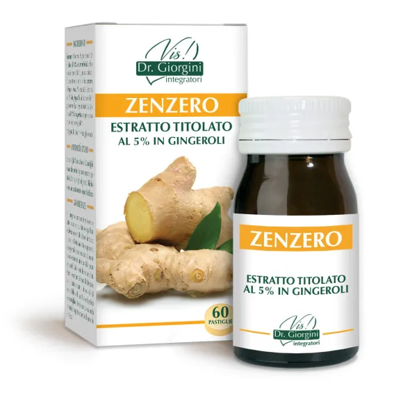 ZENZERO ESTRATTO TITOLATO 60 PASTIGLIE