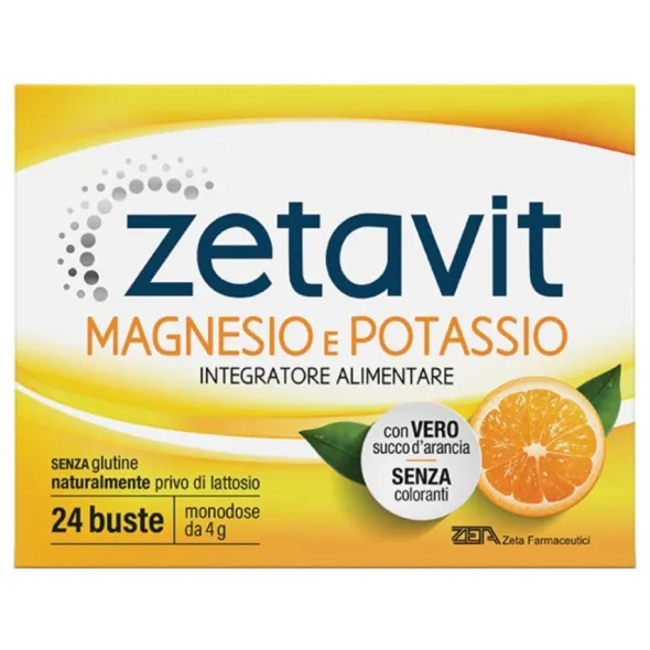 ZETAVIT MAGNESIO POTASSIO 24 BUSTINE DA 4 G