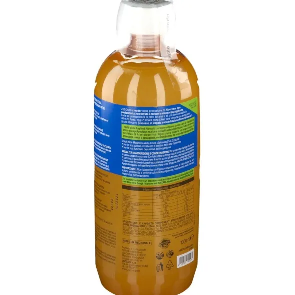 ZUCCARI ALOEVERA2 ALOE MAGNIFICA CON EDULCORANTE 1 LITRO